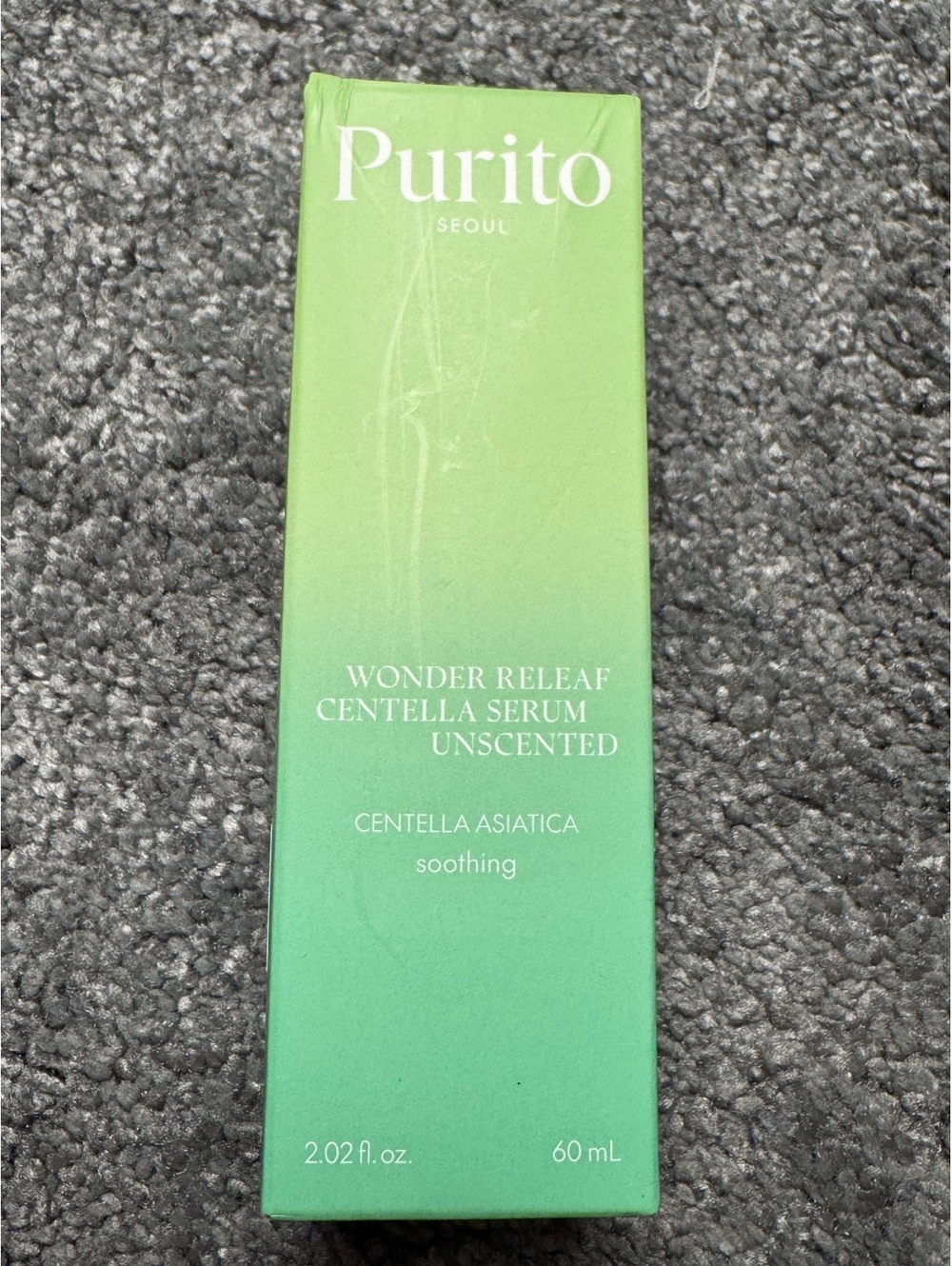 Purito Seoul Wonder Releaf Centella Serum Unscented 60ml Soothing K Beauty New